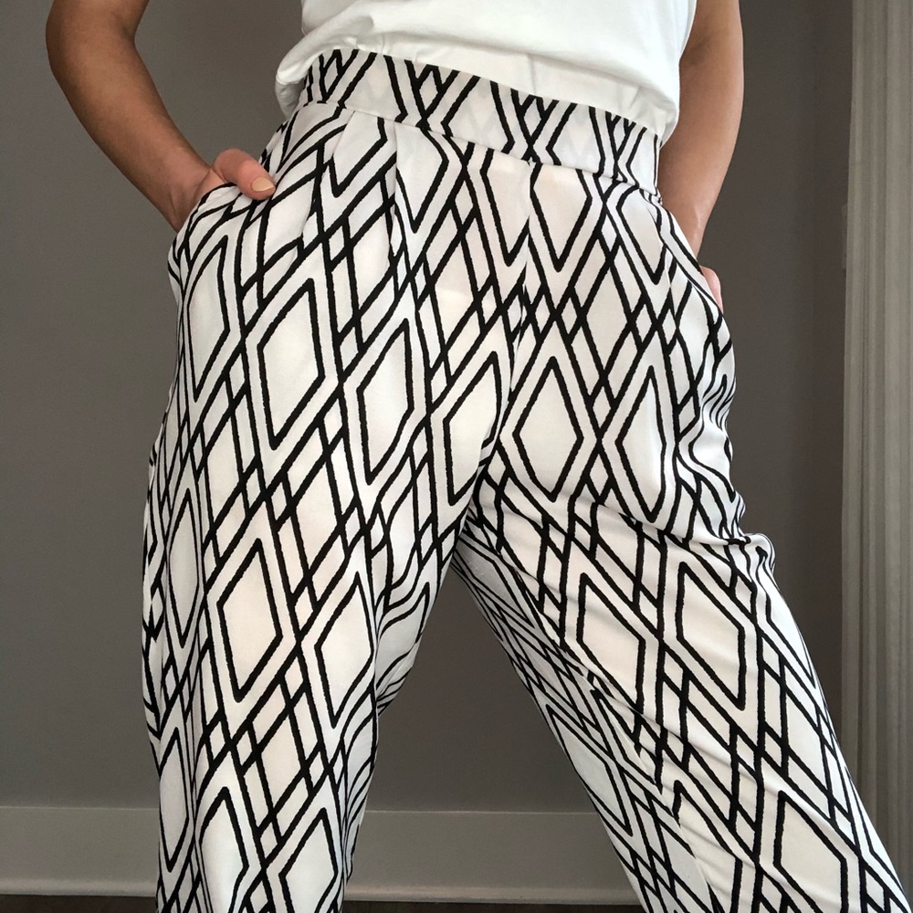 Mr. Nashville Geometric print pants - size US 2